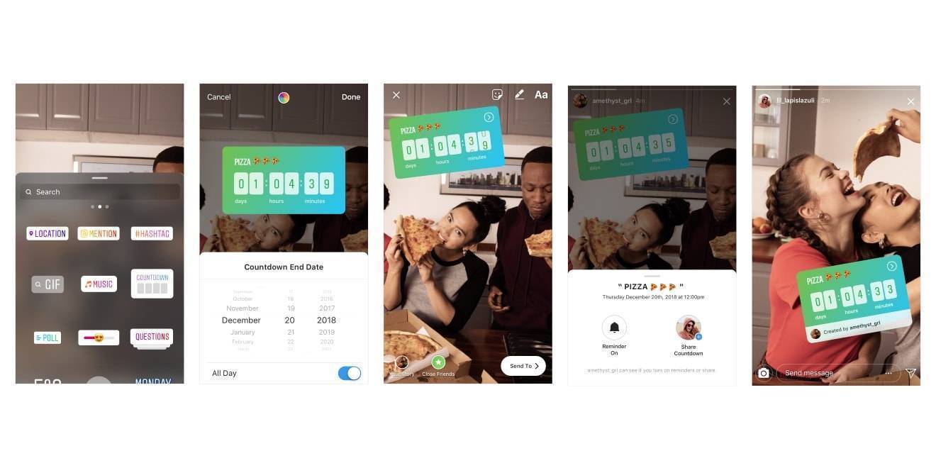 Clever Ideas for Using the Instagram Countdown Sticker