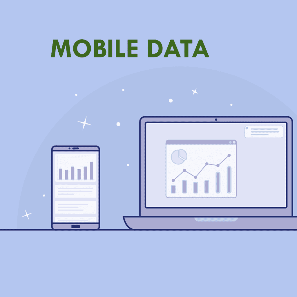Using your mobile data
