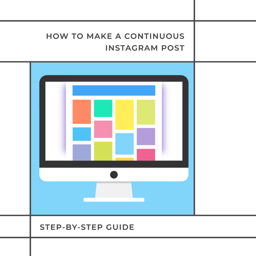 how to make a continuous instagram post
