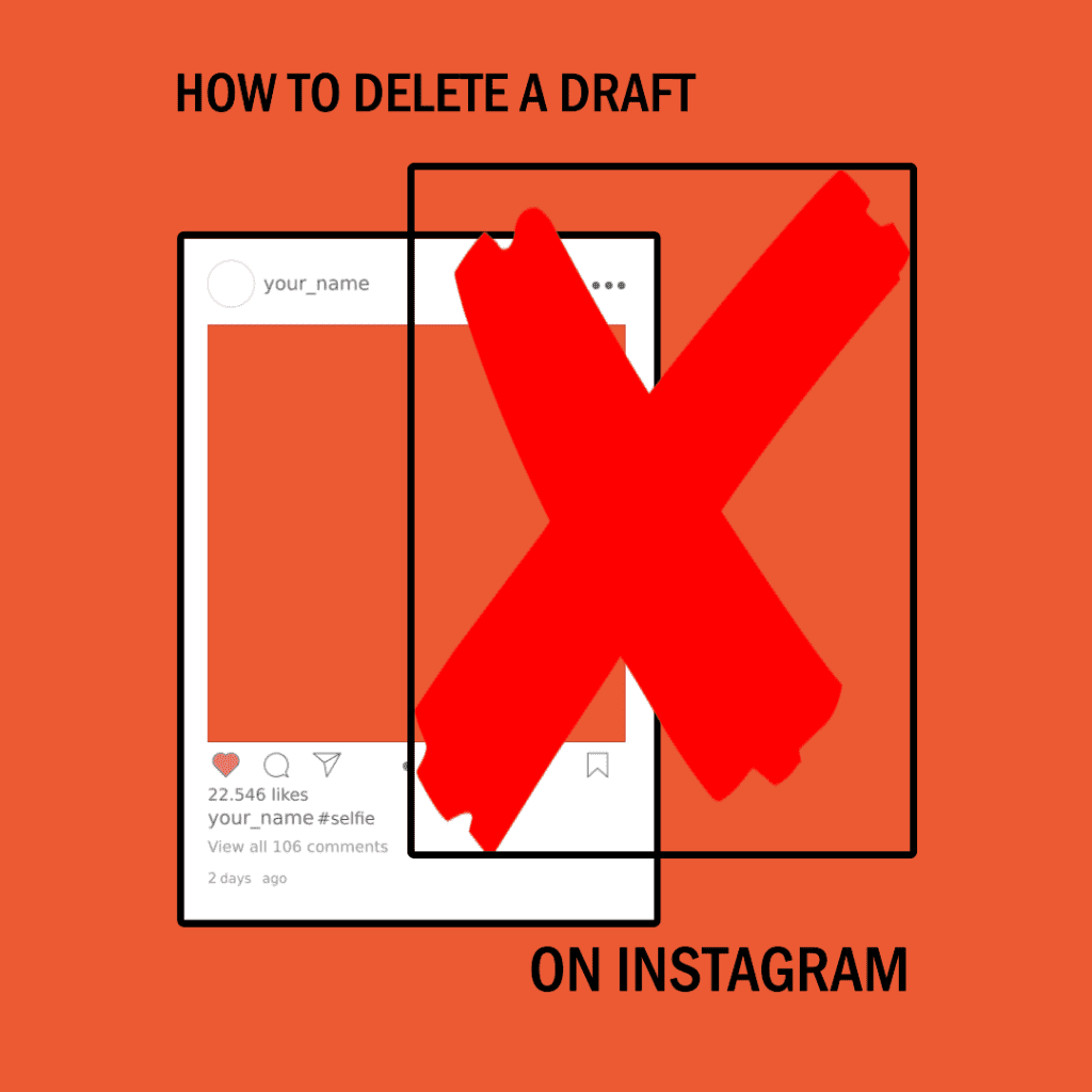 How to delete a draft