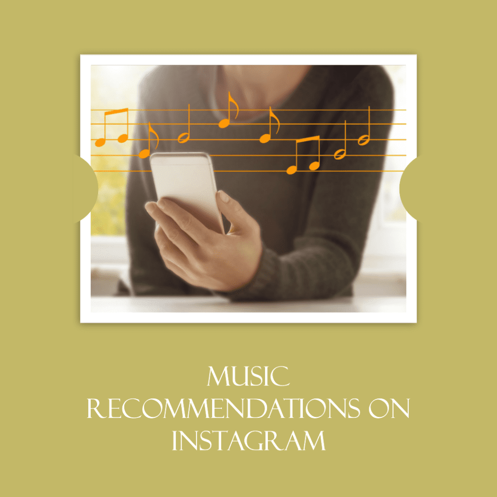 Music recommendations on instagram