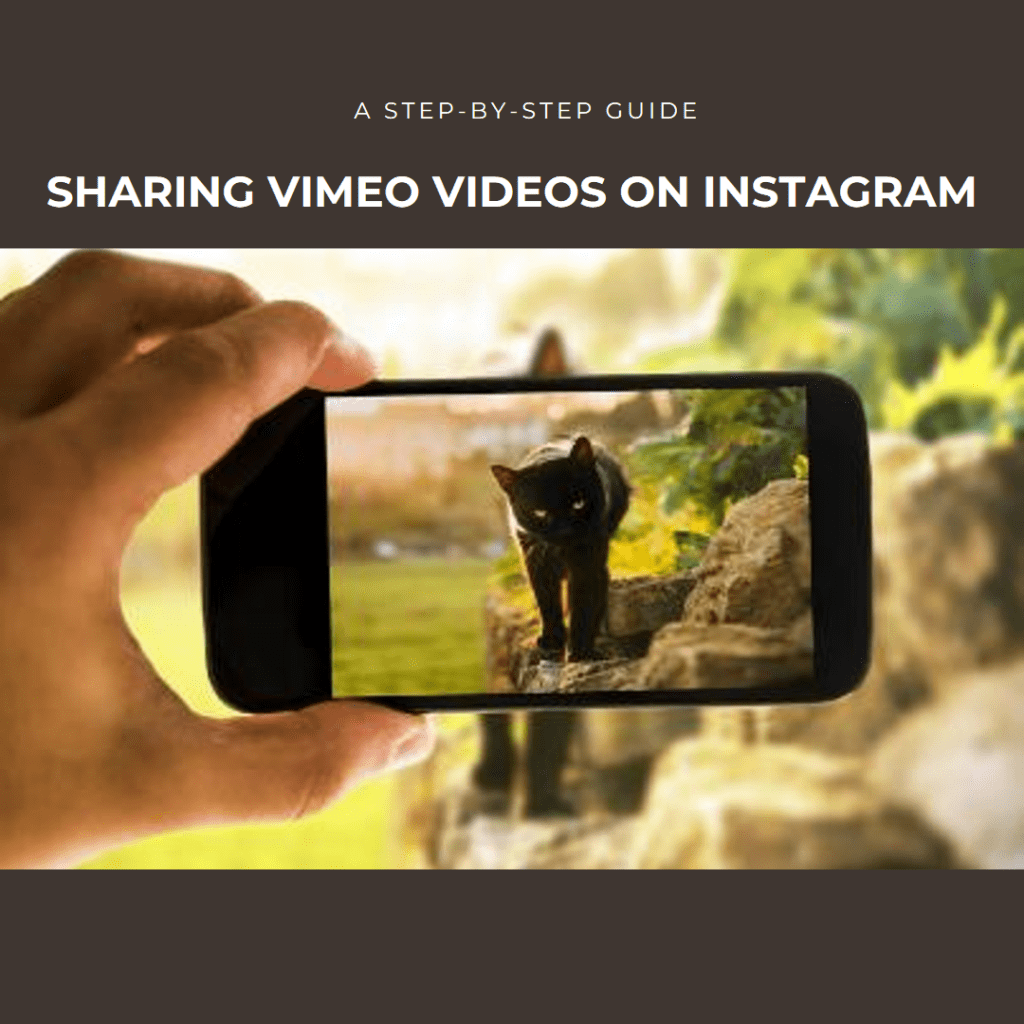 How to Share Vimeo Videos on Instagram