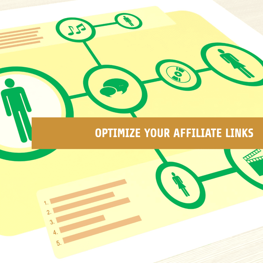 Using a link in bio landing page can help you manage affiliate links