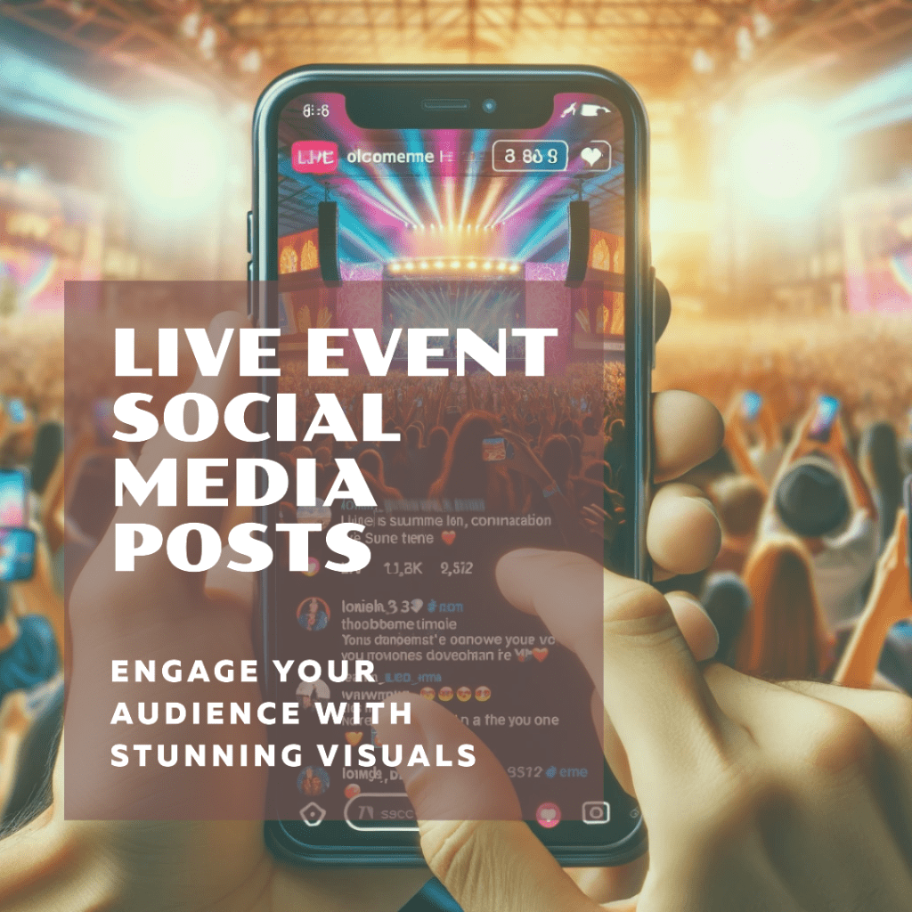 Using instagram during live events