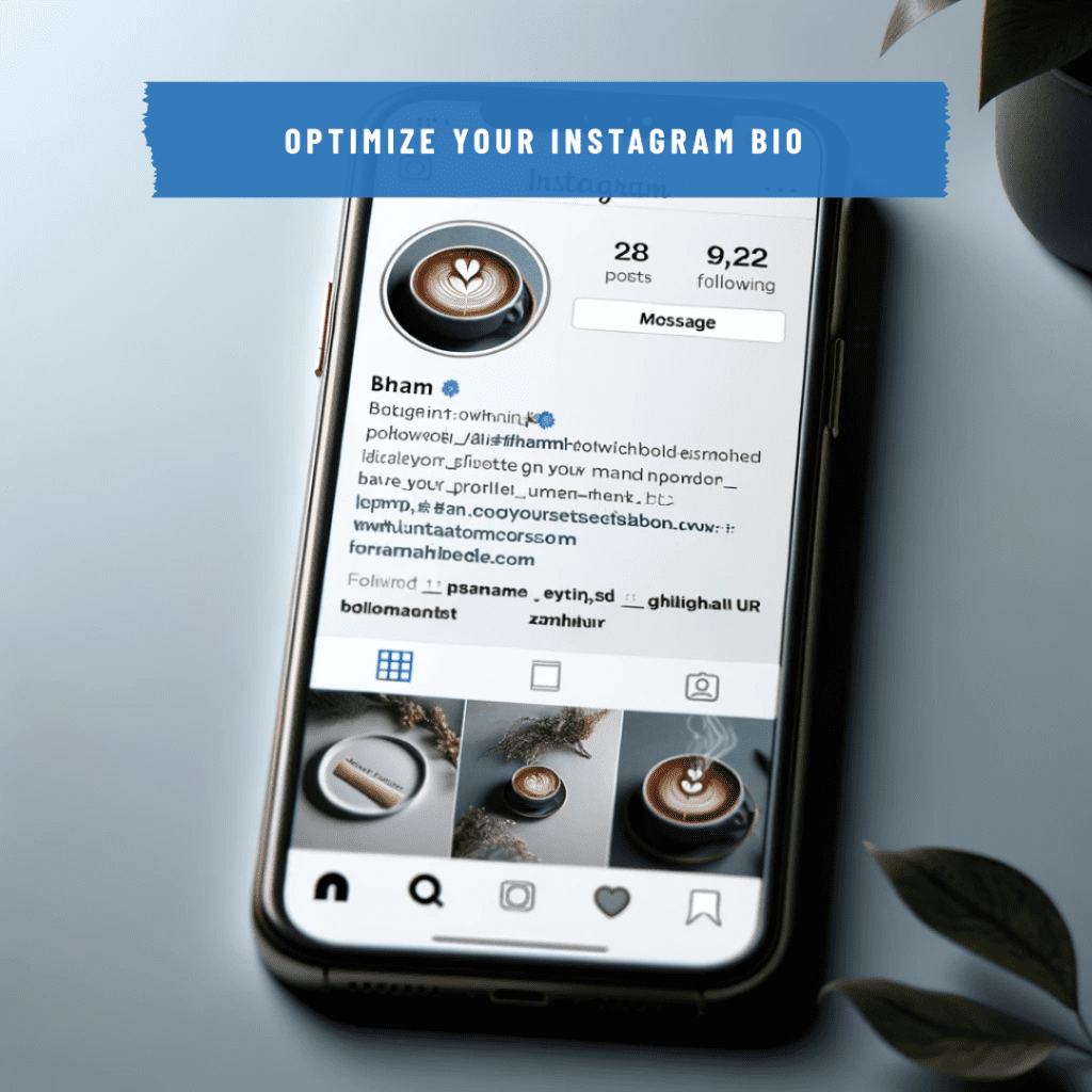 Strategies for optimizing instagram bio