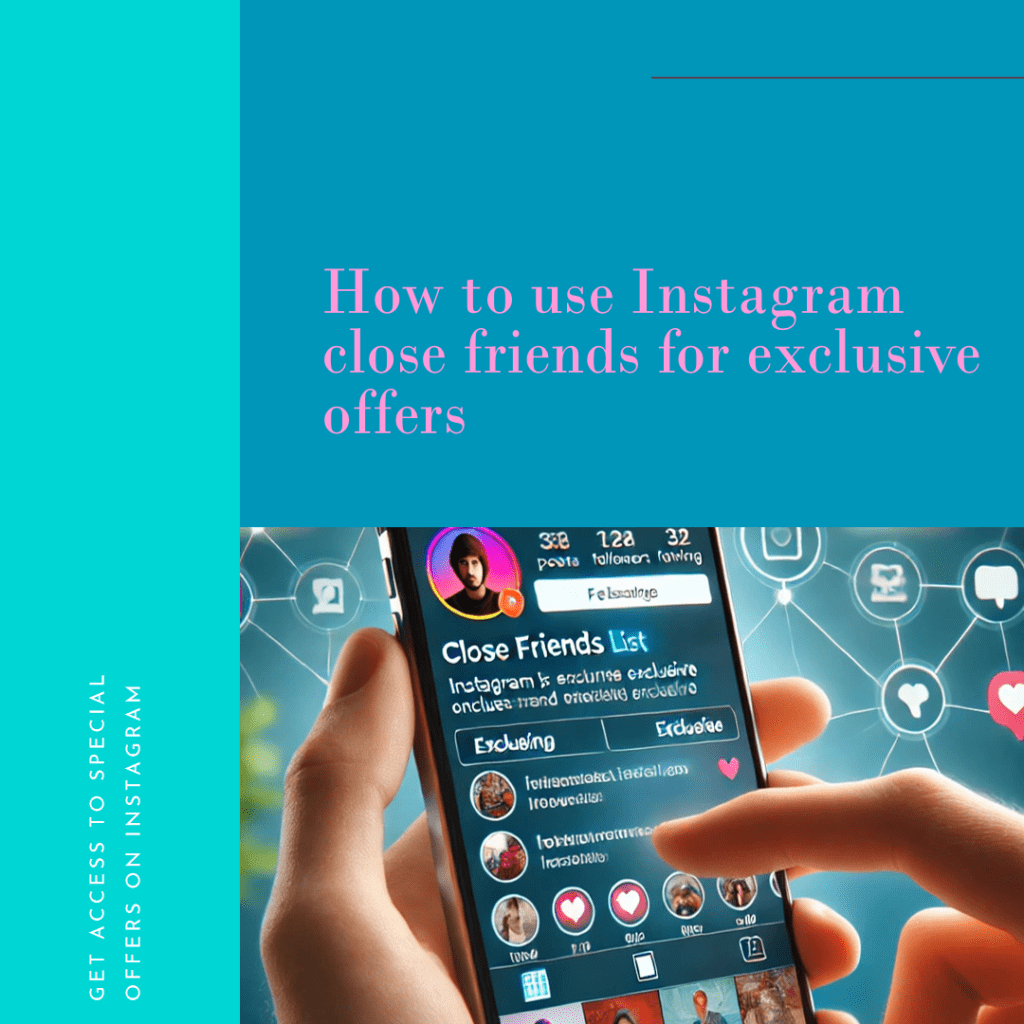 How to use instagram close friends for exclusive offers