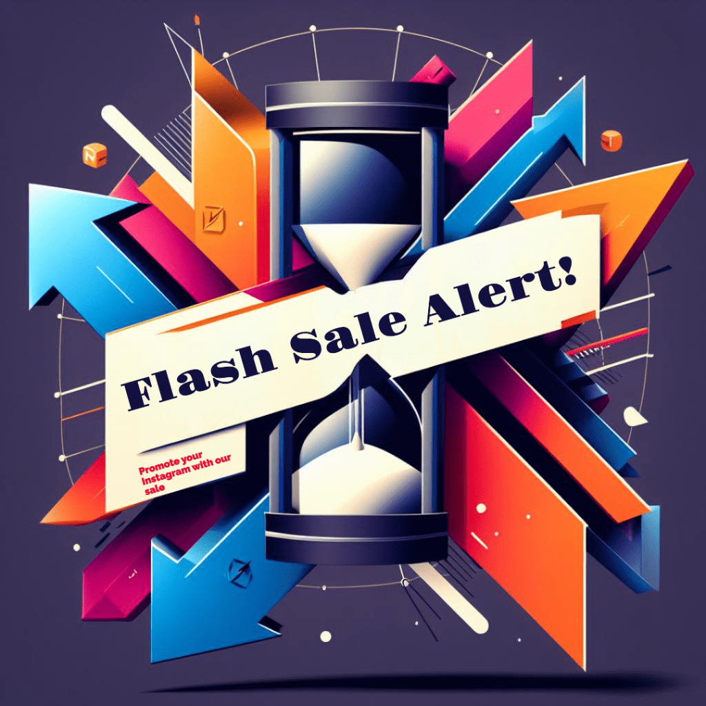 Promote your Instagram flash sale