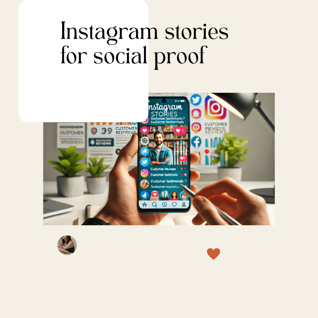 How to use instagram stories for social proof