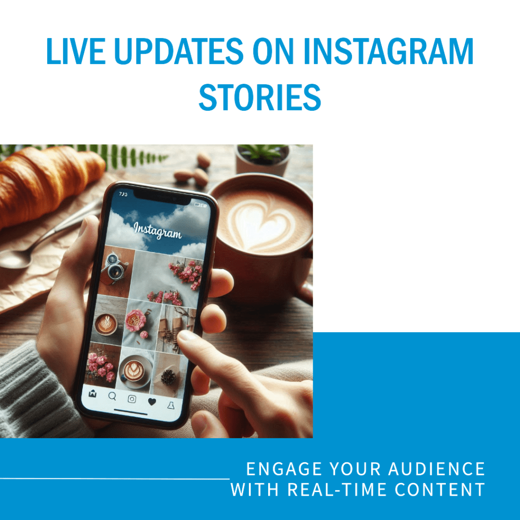 How to use instagram stories for live updates