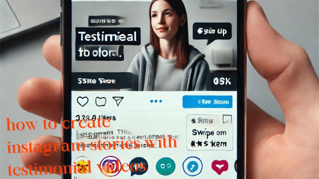 How to create instagram stories with testimonial videos