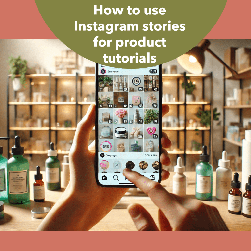 How to use Instagram stories for product tutorials
