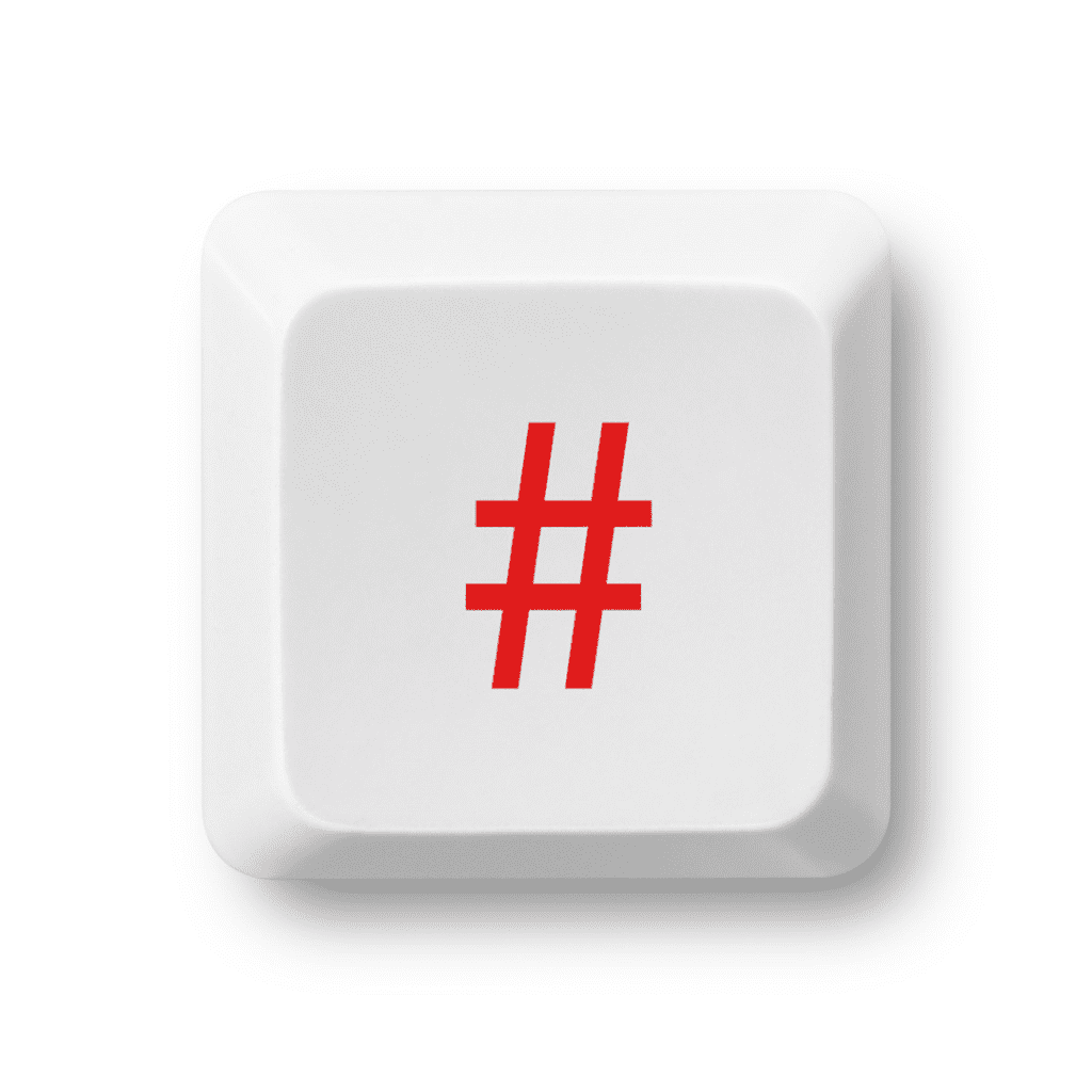 Generate lists of hashtags related to your content