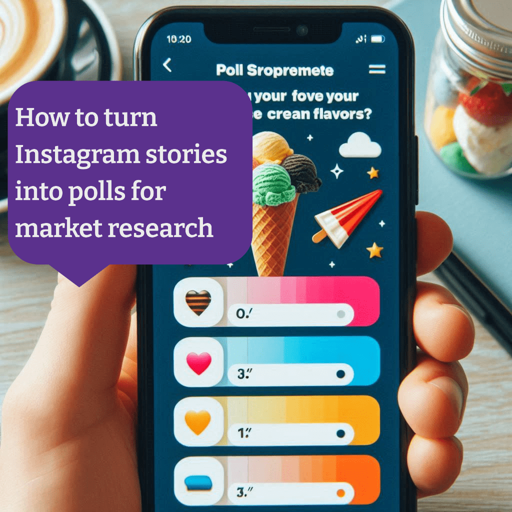 How to turn instagram stories into polls for market research