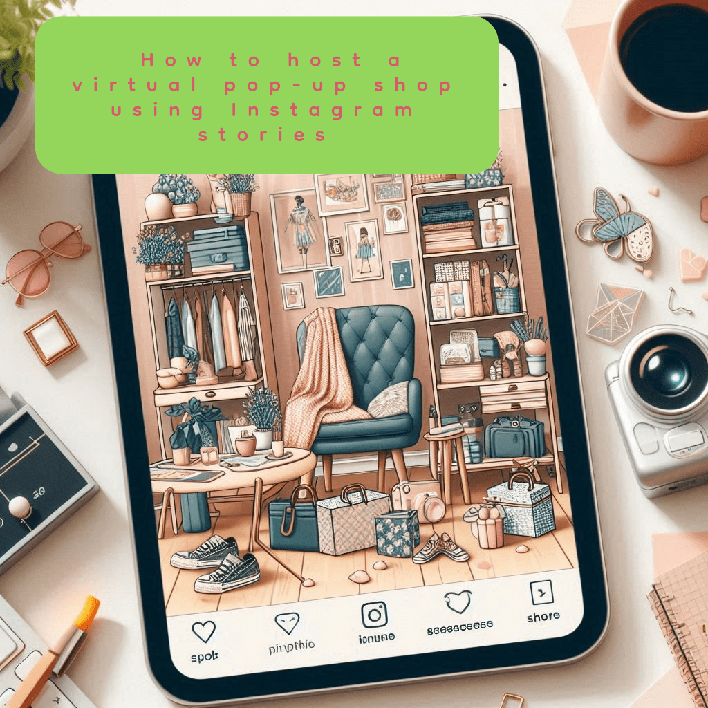 How to host a virtual pop-up shop using instagram stories