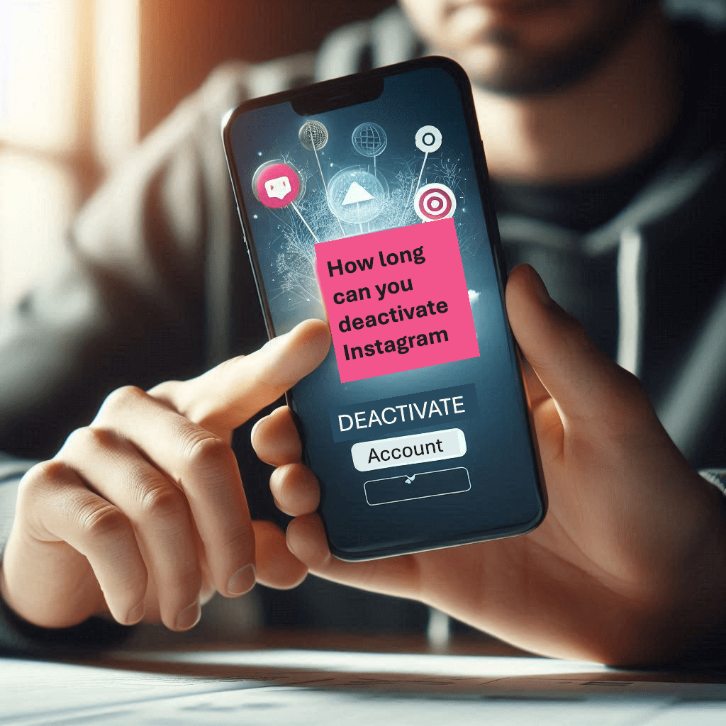 how long can you deactivate instagram