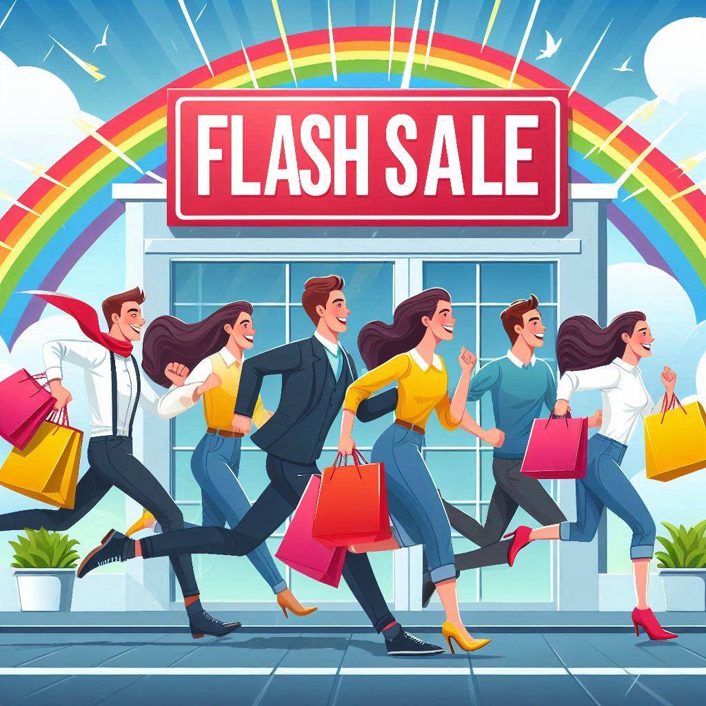 run a successful flash sale