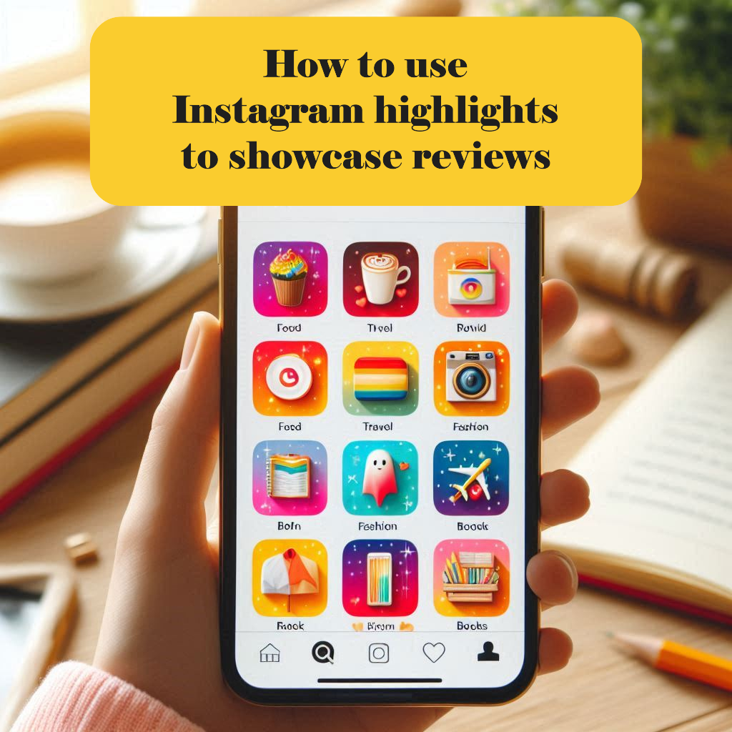 How to use instagram highlights to showcase reviews