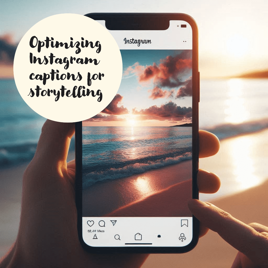 how to optimize instagram captions for storytelling