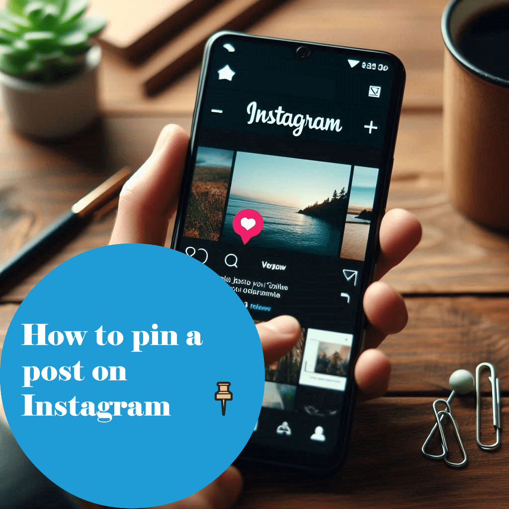 How to pin a post on instagram