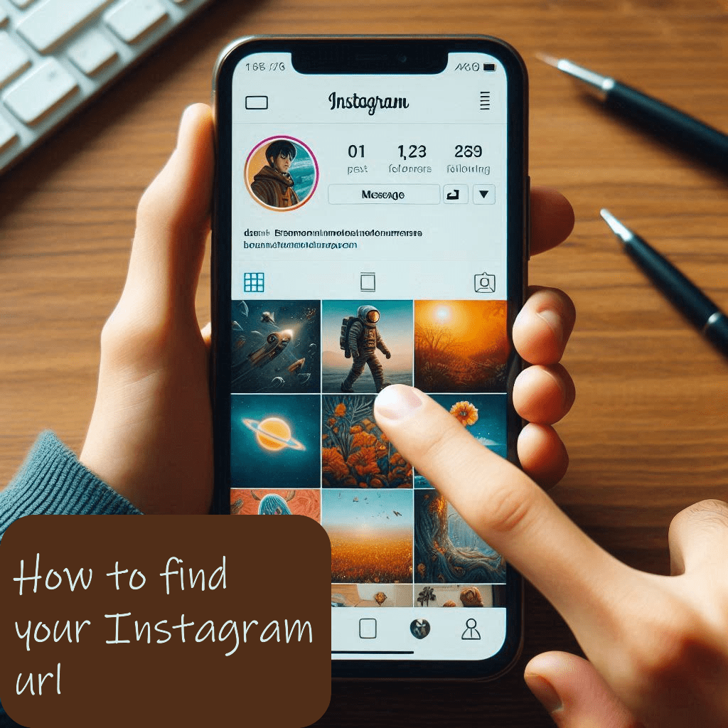 how to find your instagram url