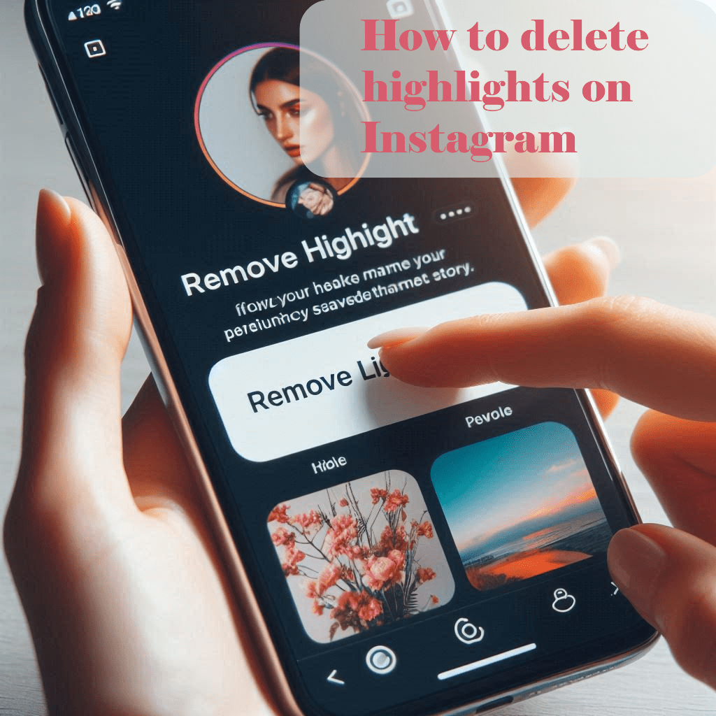 How to delete highlights on Instagram