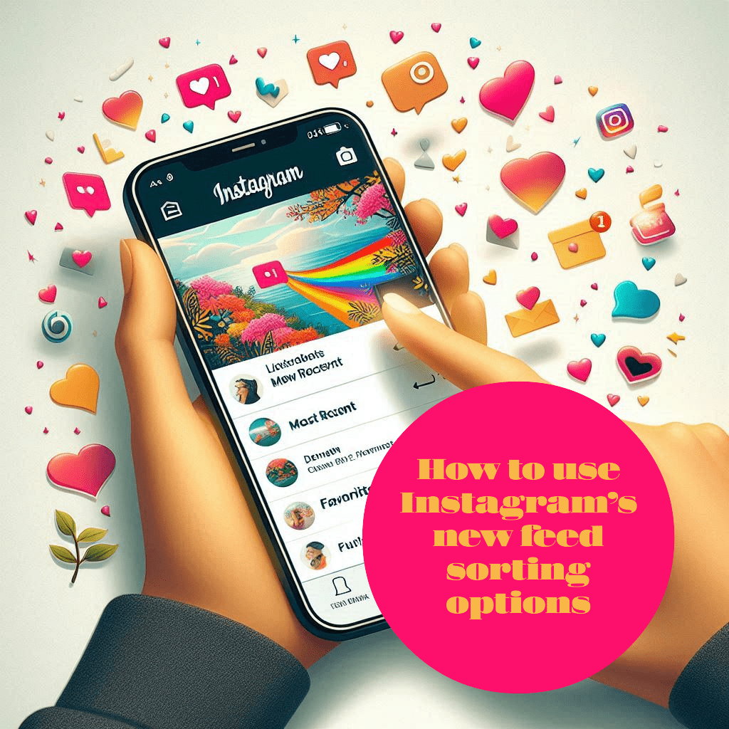 how to use instagram’s new feed sorting options