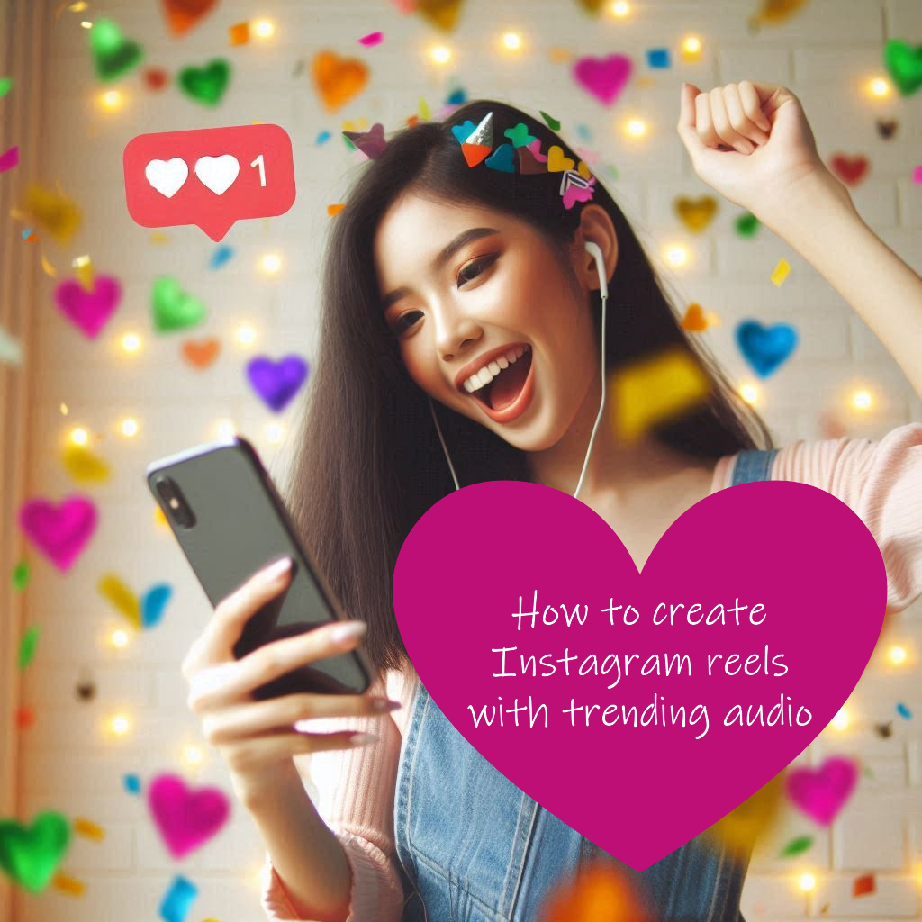 How to create instagram reels with trending audio