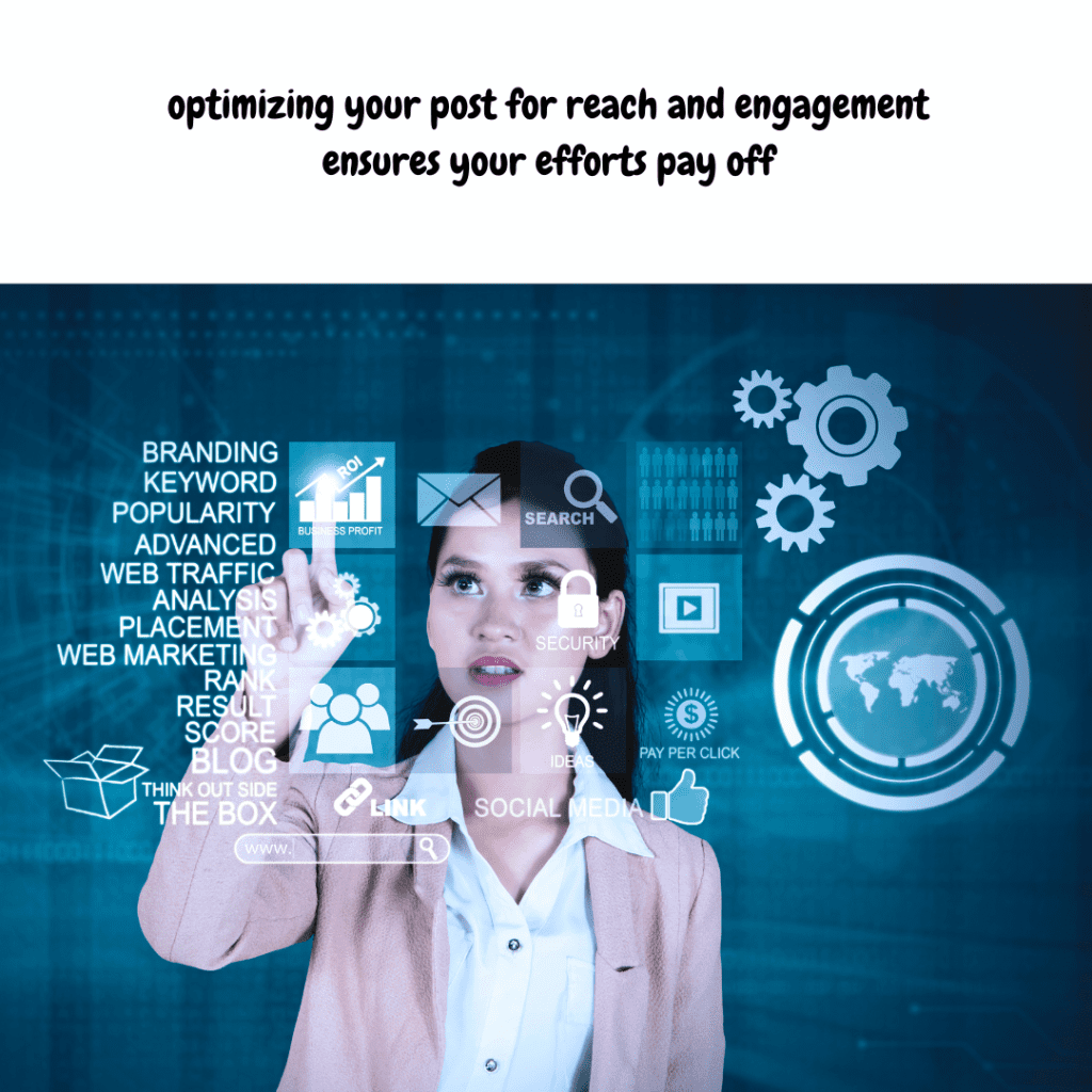 optimizing your post for reach and engagement ensures your efforts pay off