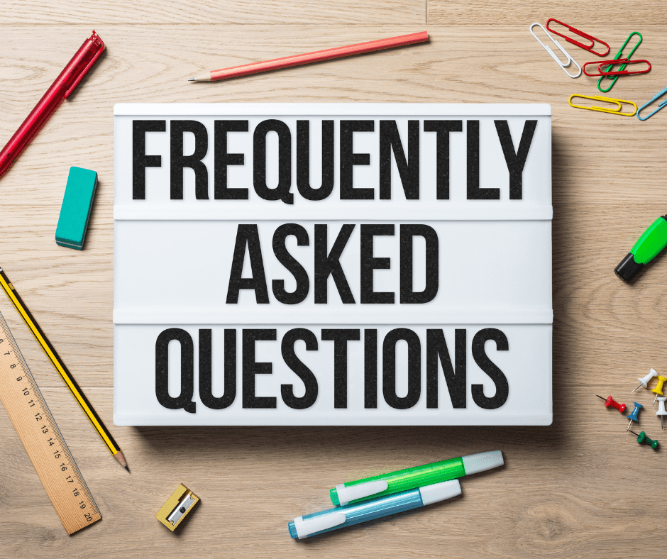 update your frequently asked questions